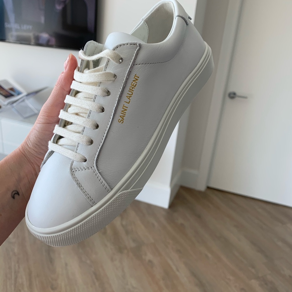 Authentic Saint Laurent Andy Sneaker size 35